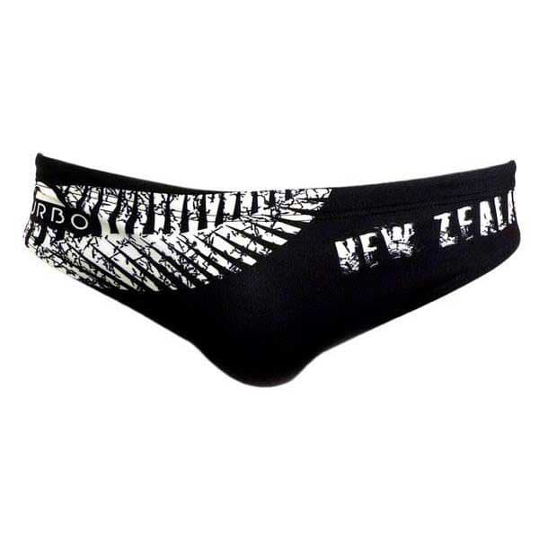Turbo New Zealand Swimming Brief Preto M Homem