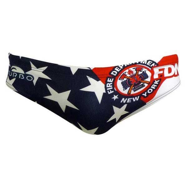 Turbo Fd New York Swimming Brief Preto 4XL Homem
