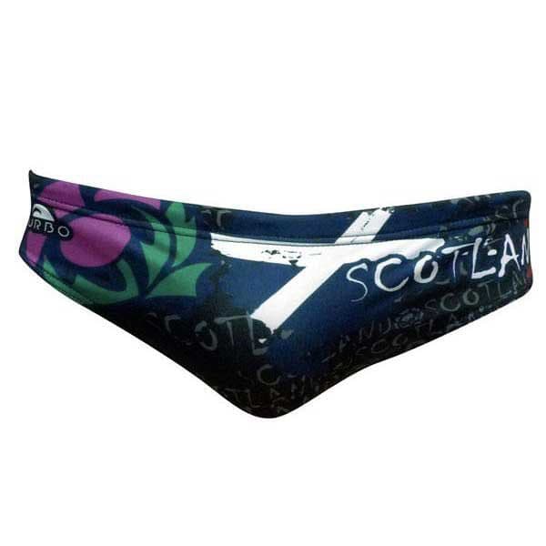 Turbo Scotland Swimming Brief Preto 2XL Homem