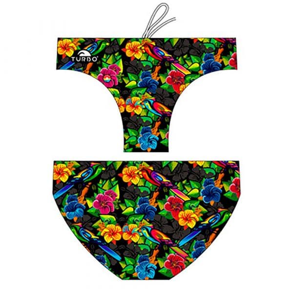 Turbo Flowers Paradise Swimming Brief Colorido XL Homem