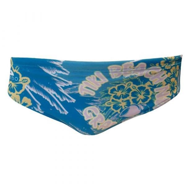 Turbo Tiki Beach Swimming Brief Azul 3XL Homem