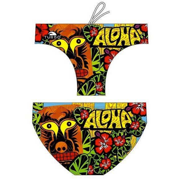 Turbo Aloha Swimming Brief Colorido L Homem