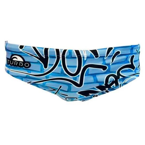 Turbo City Swimming Brief Azul L Homem