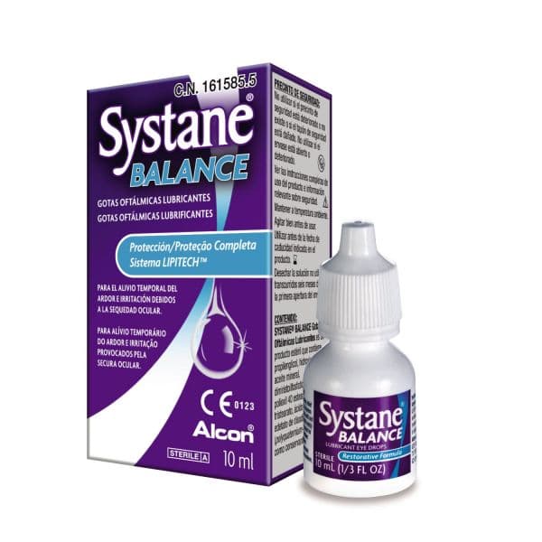 Alcon Systane Balance Gotas Oftálmicas Lubrificantes 10ml