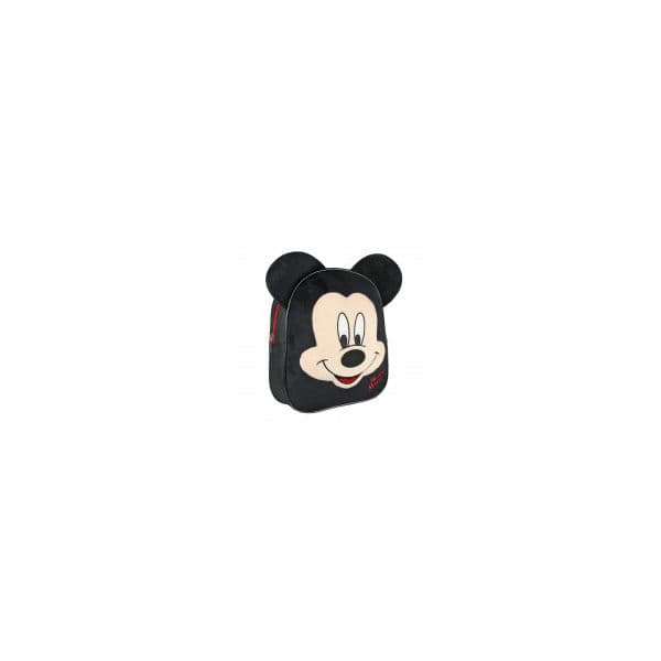 Mochila Pré Escolar 28cm Mickey Peluche