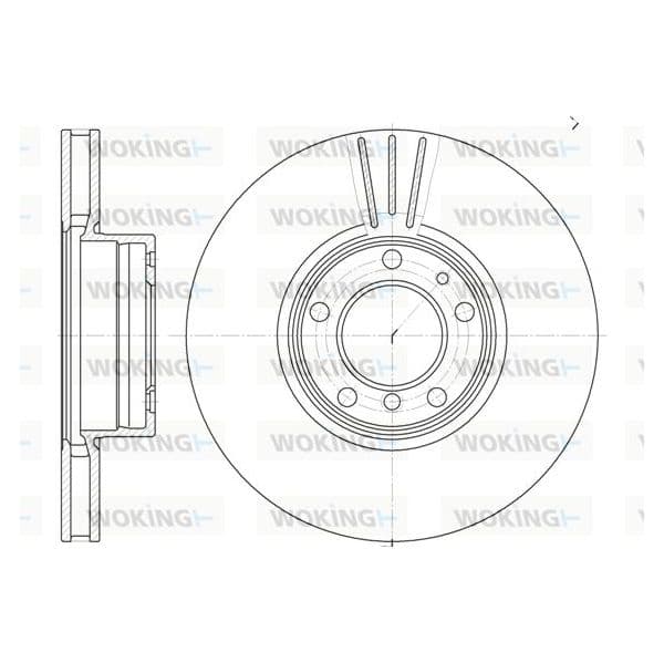 WOKING Disco de Travão - D6599.10