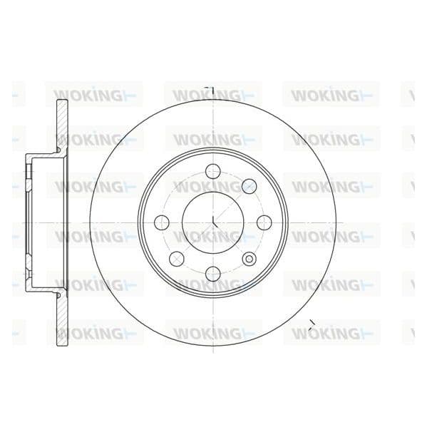 WOKING Disco de Travão - D6664.00