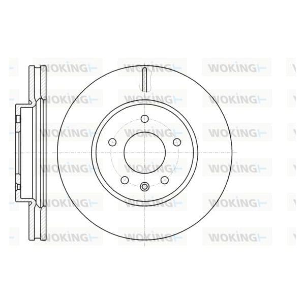 WOKING Disco de Travão - D61183.10