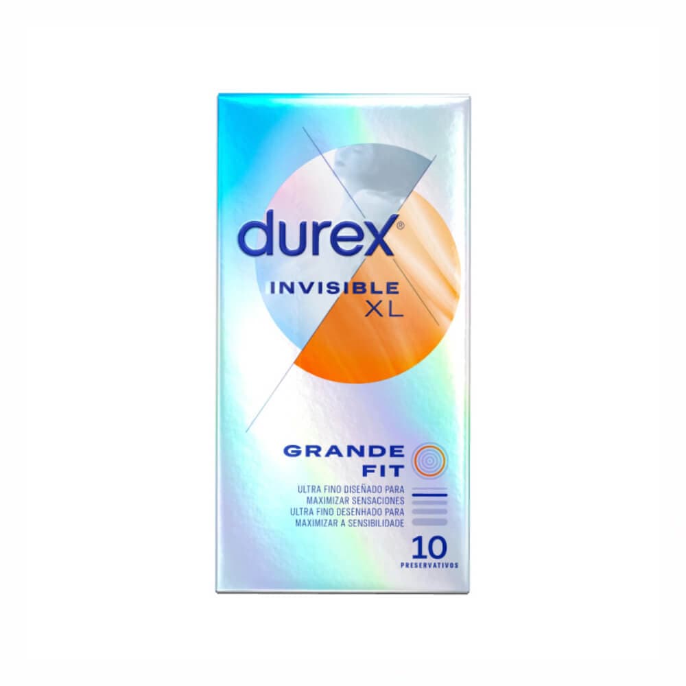 Durex Invisible XL 10 Unidades
