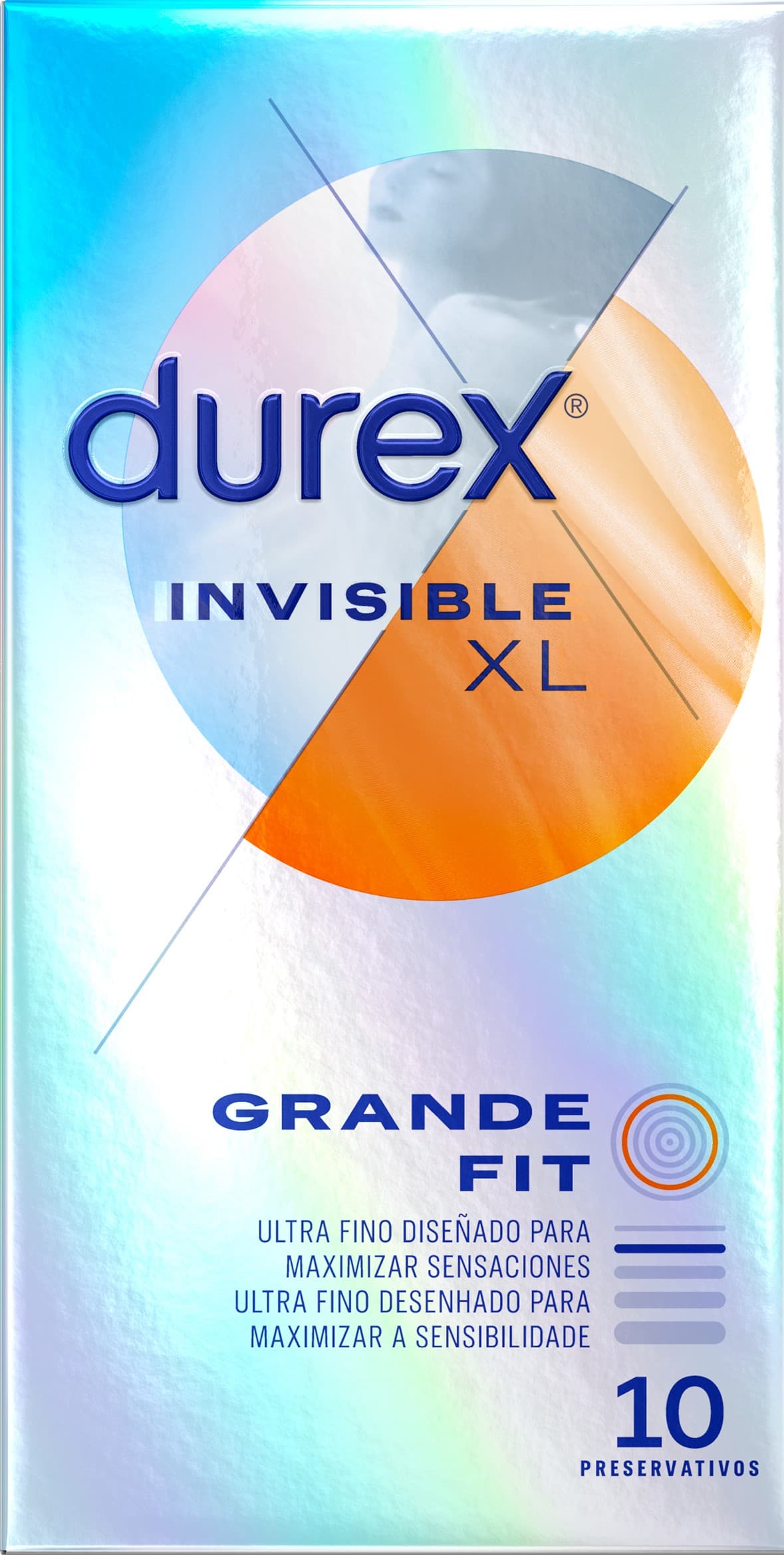 Durex Invisible XL 10 Unidades