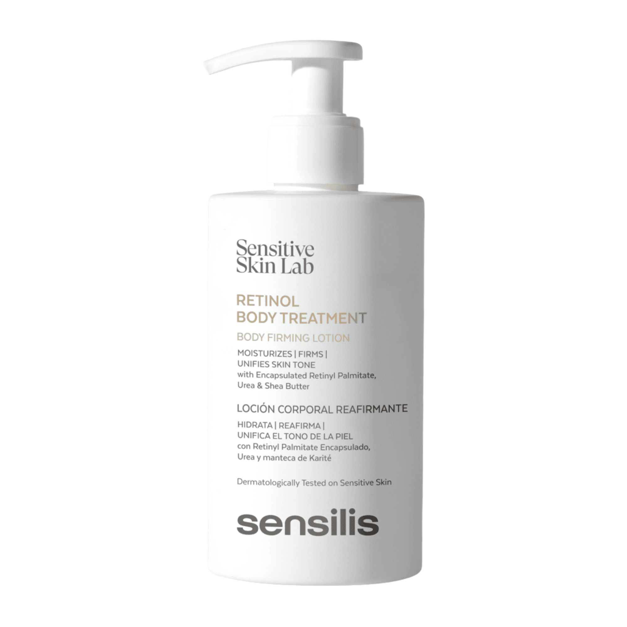 Sensilis Retinol Body Treatment Loção Corporal Refirmante 200ml
