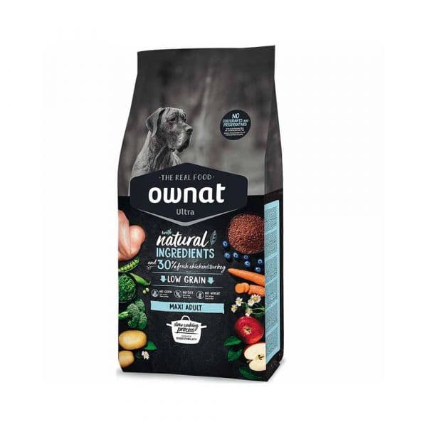 Ownat Ultra Maxi Adult Chicken & Turkey 12Kg