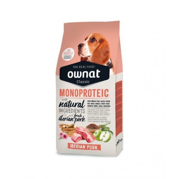 Ownat Classic Monoproteic Porco Ibérico 12Kg