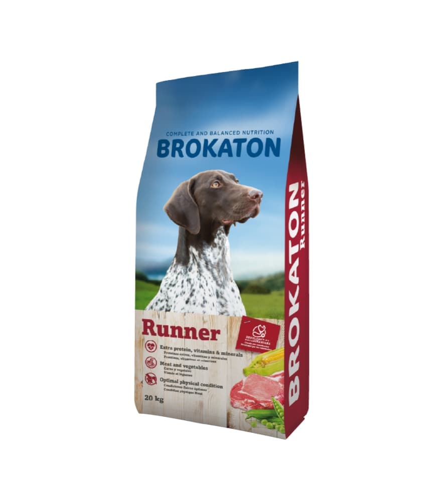 Brokaton Runner 20kg Ração para Cão - Campet