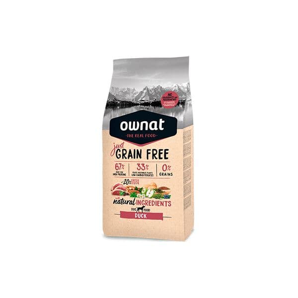 Ownat Just Grain Free Adult Duck 14Kg