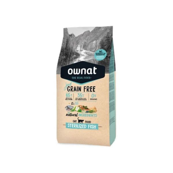 Ownat Just Grain Free Sterilized Fish 1Kg
