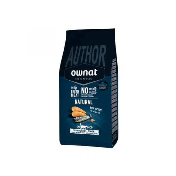 Ownat Cat Author Fresh Oily Fish & Poultry 3Kg