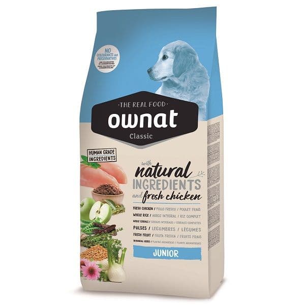 Ownat Classic Junior Chicken & Rice 4Kg