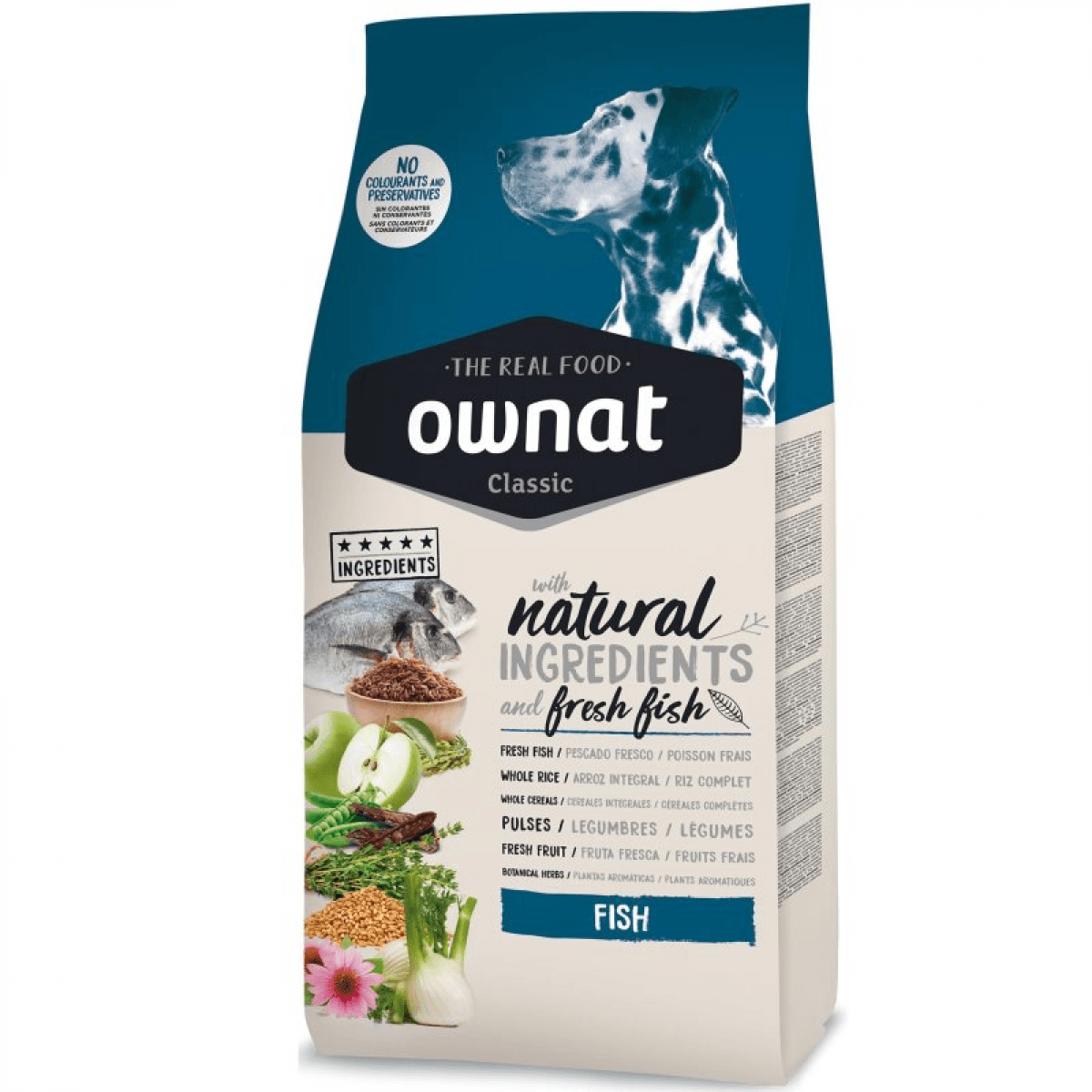 Ownat Classic Cão Peixe – 4 kg