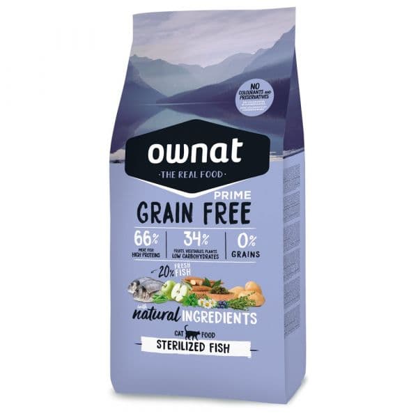 Ownat Grain Free Sterilized Fish 1Kg
