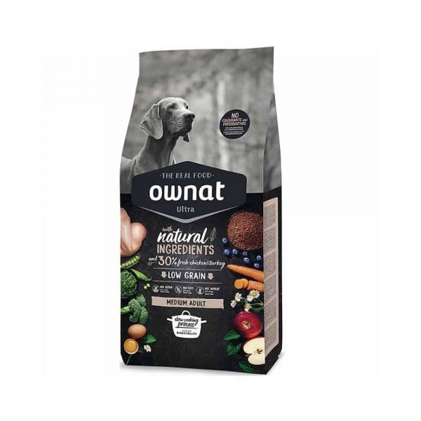 Ownat Ultra Medium Adult Chicken & Turkey 14Kg