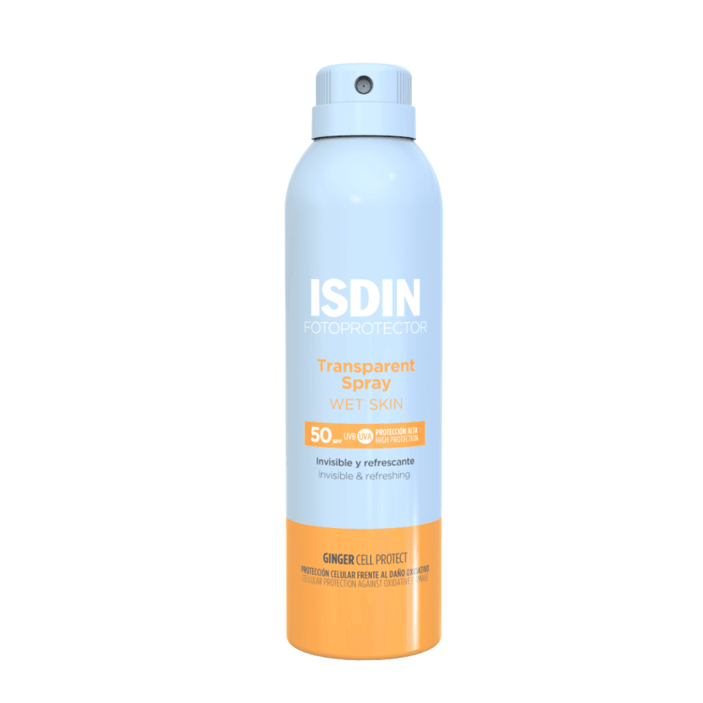 ISDIN FOTOPROTECTOR TRANSPARENT SPRAY WET SKIN SPF50+ 250ML | WOWFARMA