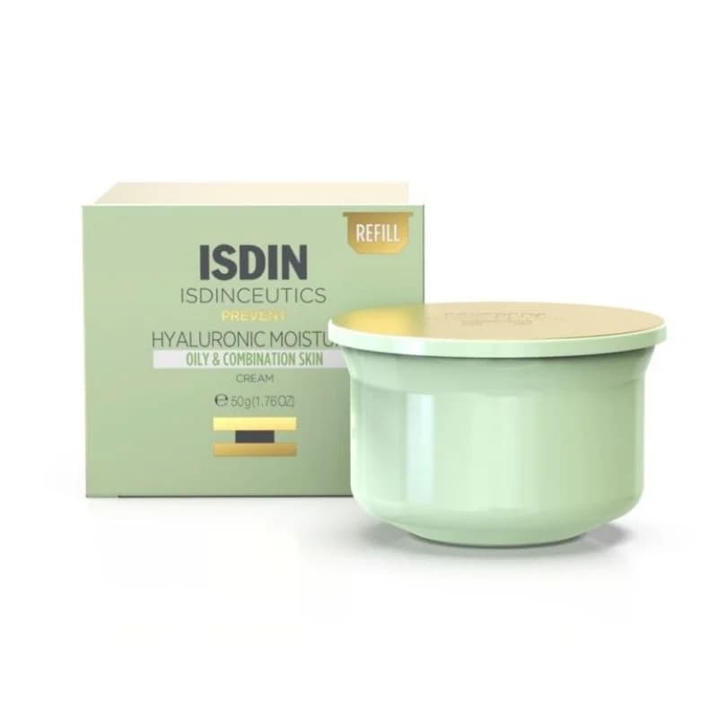 Isdinceutics Hyaluronic Moisture Refill Creme Pele Mista Oleosa 50g