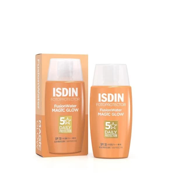 Protetor Solar Isdin Fotoprotetor FusionWater Magic Glow SPF30 50ml