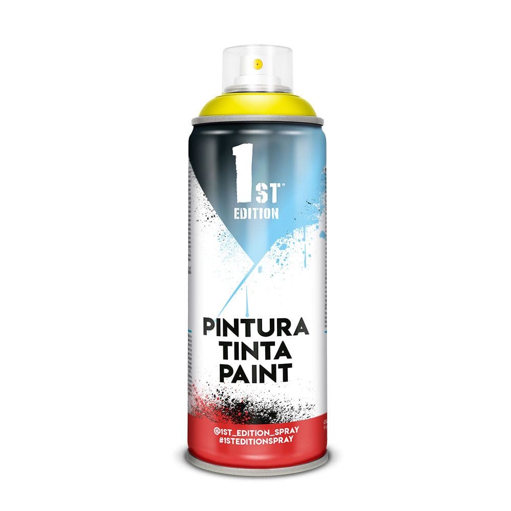 TINTA EM SPRAY 1ST EDITION 520CC / 300ML MATE AMARELO LIMÃO REF.6