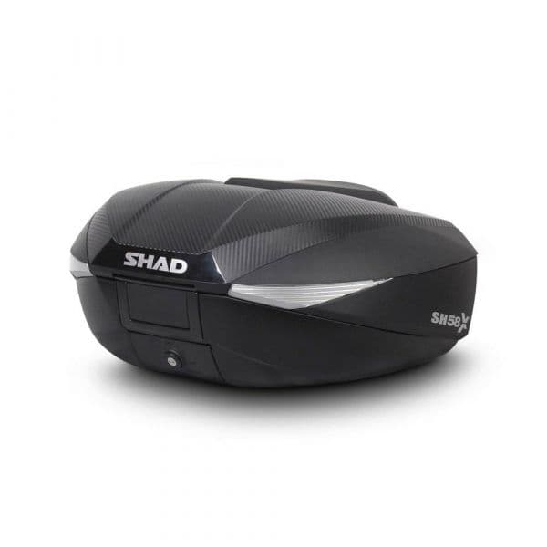 Shad Bagageiros 2 Capacetes Sh58x Top Case Carbon Carbon