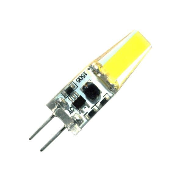81.589/CAL LAMPADA LED COB G4 2,2W 3200K 37X10MM