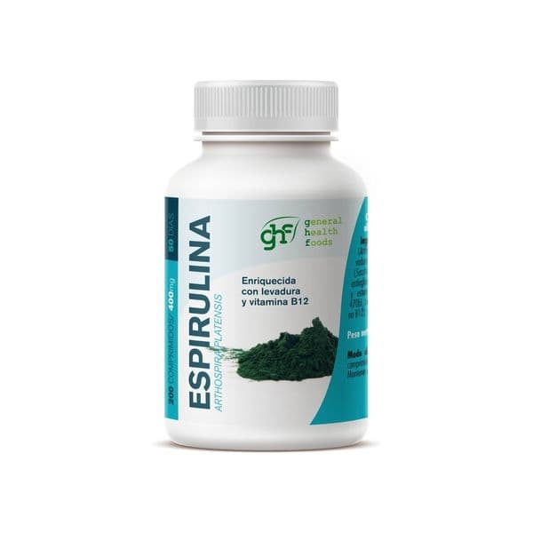 Ghf Spirulina 200 Comprimidos de 400mg