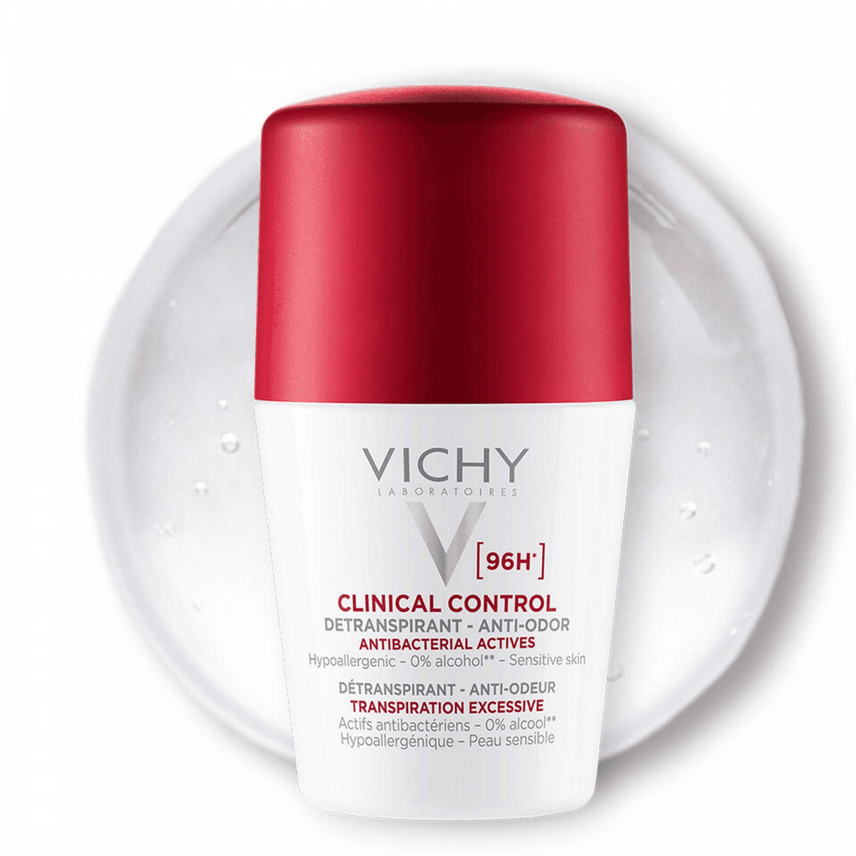 Vichy Clinical Control 96h Roll-On 2x50ml