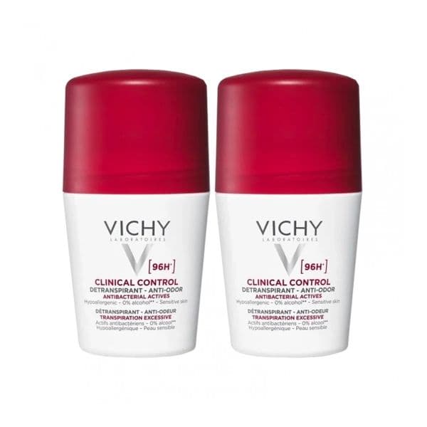 Vichy Clinical Control 96h Roll-On 2x50ml