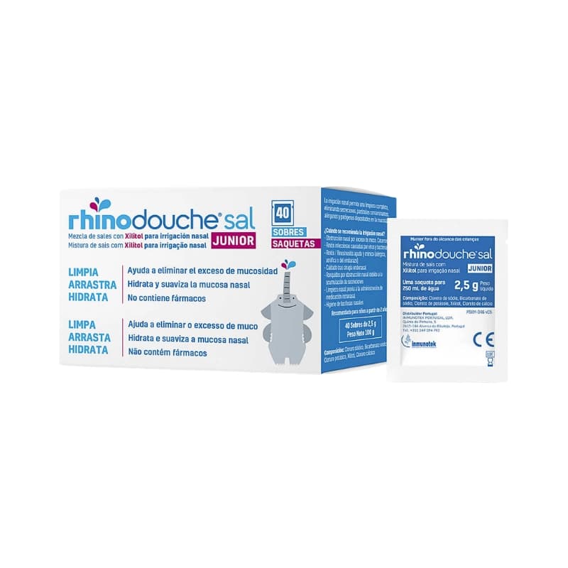 Rhinodouch Sal Jn Saq Lav Nasal 2,5 G X 40 | Saude Mayor
