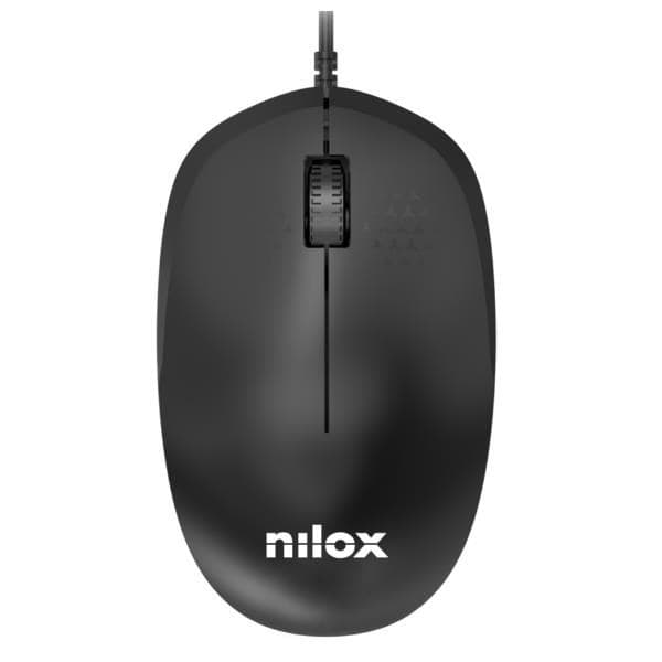 Nilox Rato usb, 1200 Dpi, 3 Botões MOUSB1012