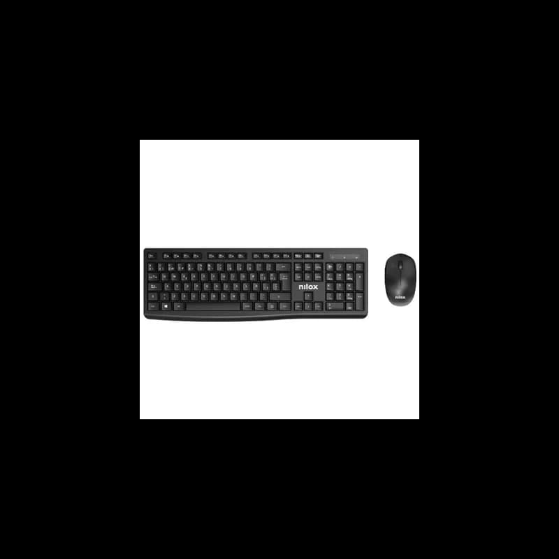 Nilox NXKMWE012 Kit teclado + ratón Wireless