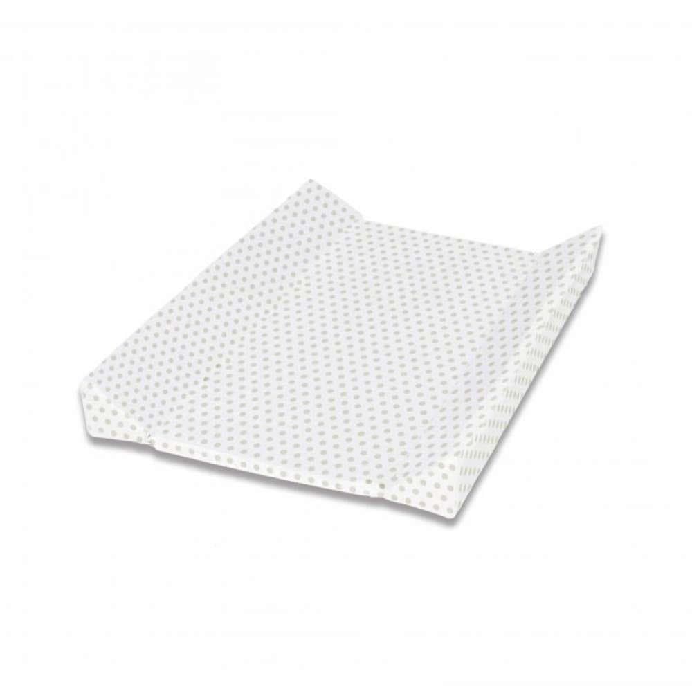 Micuna Troca-fraldas/Trocador de Roupa de Plástico para Banheira com Bolinhas Bege