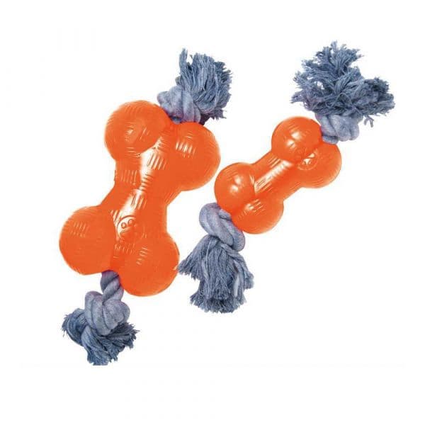 Gloria Pets Brinquedo Osso Laranja M (14 cm)
