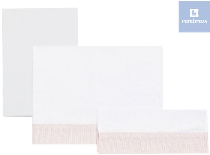 Cambrass - Lençóis cama grades ROSA, STAR