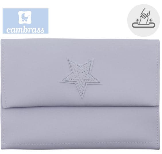 CAMBRASS - PORTA TOALHITAS AZUL 13x22 CM