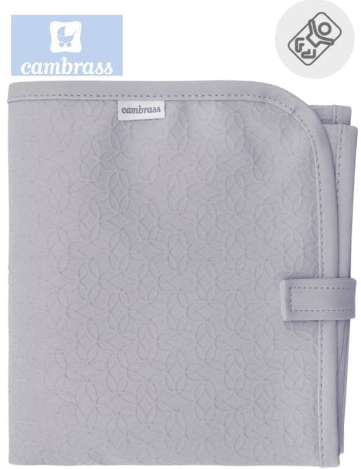 CAMBRASS - MUDA FRALDAS 40x60 CM LUXY CINZA
