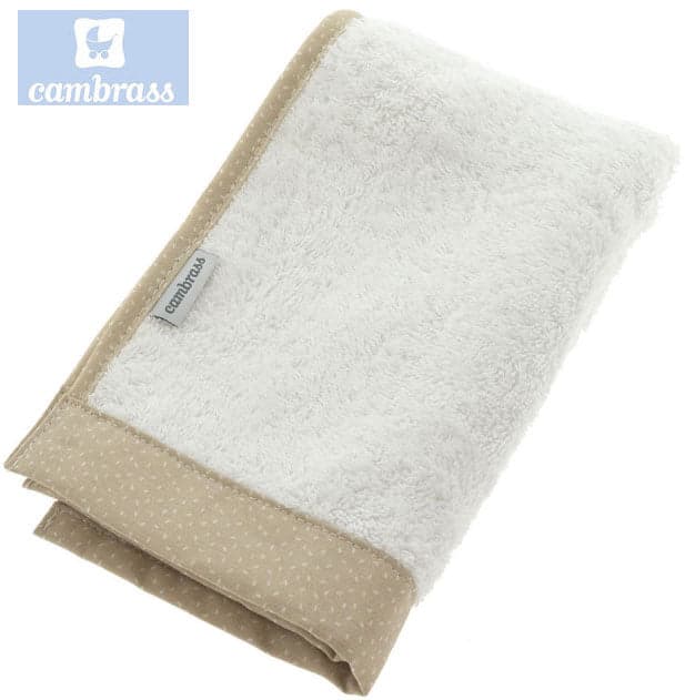 CAMBRASS - CONJUNTO 2 TOALHAS CÉU BEIGE / CHUVA 25x35 CM