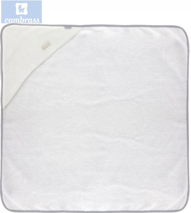 CAMBRASS - TOALHA 100x100 CM CINZA