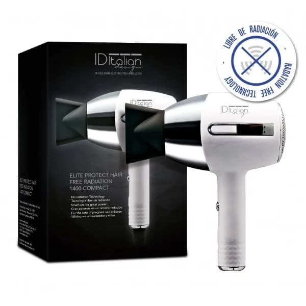 Italian Design Secador de cabelo Elite Compact Hair 1400W
