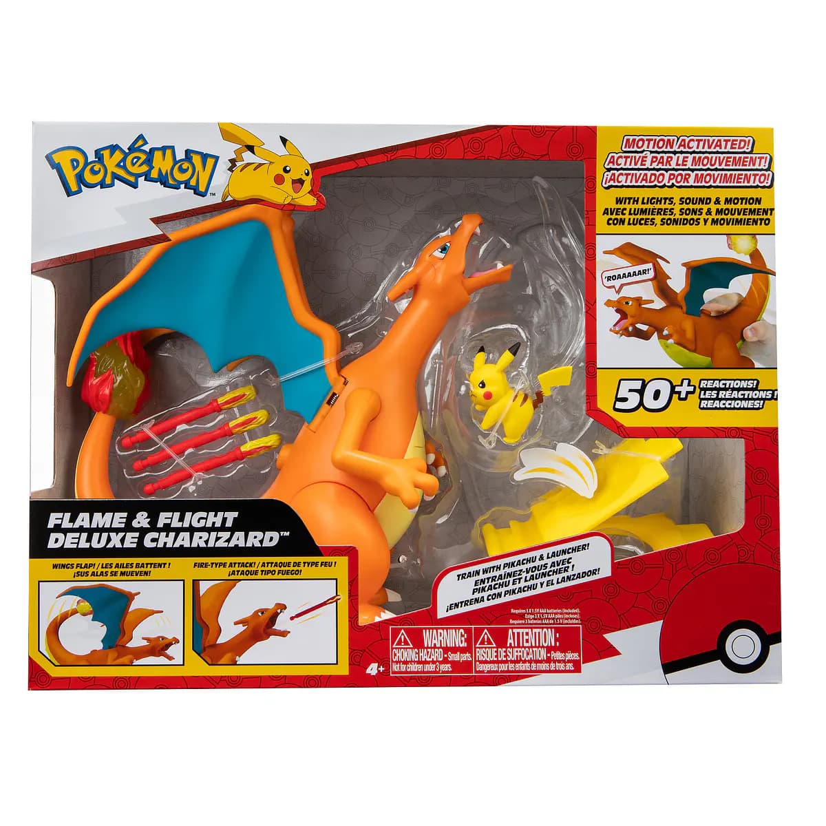 Pokémon Playset Charizard VS Pikachu