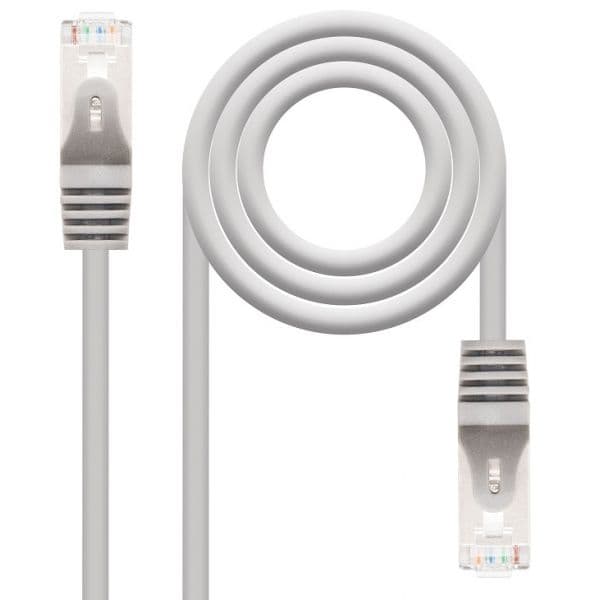 Nanocable Cabo de Rede 10m Cat6e 10m Cat6e F/UTP (FTP) Grey - 10.20.0810