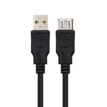 Nanocable Cabo Extensão USB Am-ah 3MTS Nanocable - 10.01.0204-BK