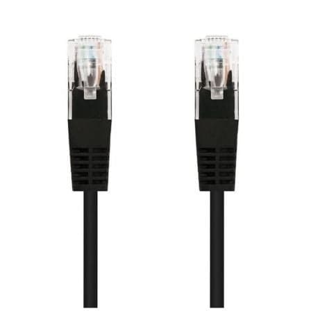 Cabo de Rede Nanocable RJ45 CAT.6 UTP AWG24 2 M Preto