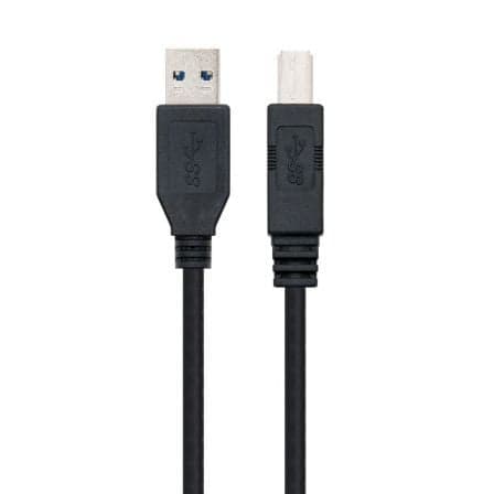 Cabo USB 3.0 NANO CABLE / 2m / Tipo-B Macho - USB Macho / Preto / 10.01.0802-BK